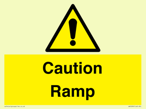 Caution Ramp